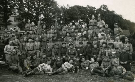 Бойцы 5-й гвардейской дивизии 1945 год.
