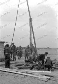 Советские военнопленные в Stalag 307 г. Бяла Подляска.