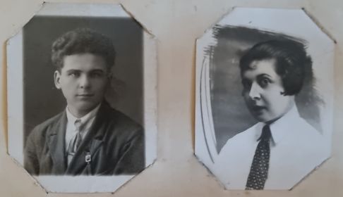 Дубровы Ювеналий Матвеевич и Прасковья Васильевна (фото до 1939 года)