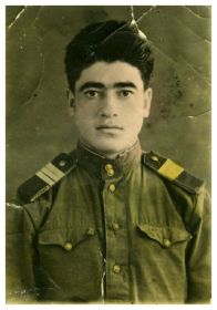 Юный курсант Алиев Исмаил Гусейнович, 1944 год