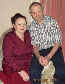 Алексей и Светлана Зарембы в гостях у дочери в г. Барнауле, 31.12.2011г.