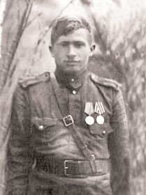 Старшина Мельник Н. А. Фото 1944 год.