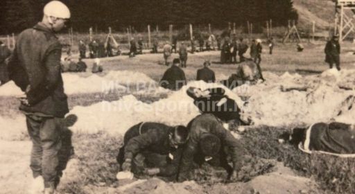 Советские военнопленные в Stalag XI D (321) Oerbke.
