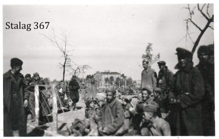 Stalag 367 Ченстохова (Czestochowa). Советские военнопленные.