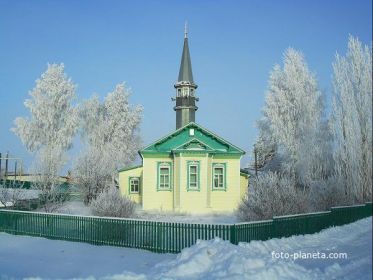 Старая мечеть Каратун. Апастово.