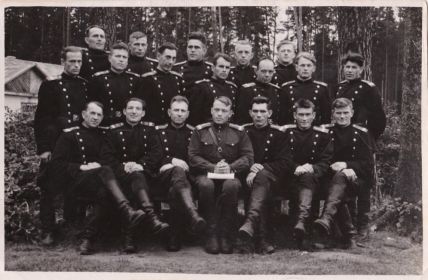 Лагерный сбор в 1952 году в ивантеевке