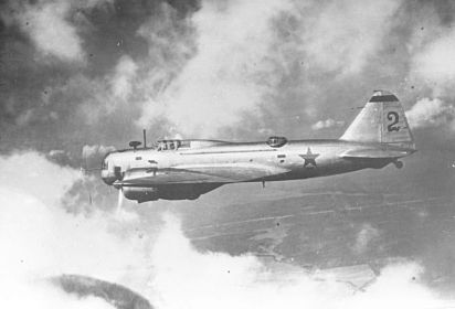 ДБ-3, дальний бомбардировщик, материальная часть 207 дальне - бомбардировочного авиационного полка.