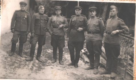 Служба в Венгрии 1945
