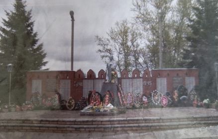 Братская могила Темкинского района п.Темкино