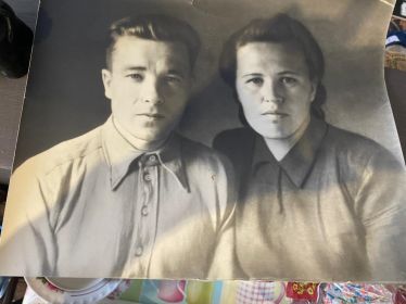 Быков Николай Григорьевич с сестрой