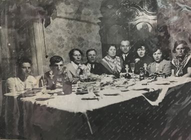 Семейная фотография перед началом войны