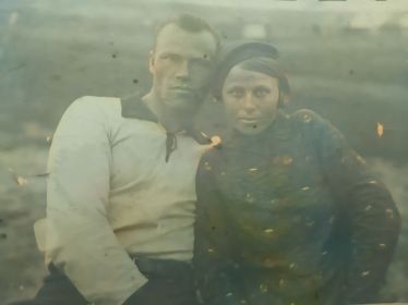 Фёдор Антипович с женой Марией Михайловной