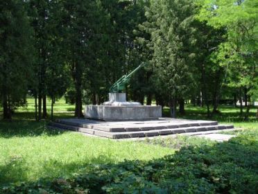 Памятник на воинской братской могиле.