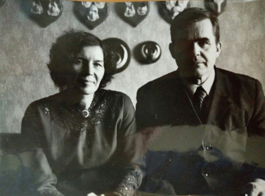 Колесник Лидия Петровна и Колесник Пётр Кузьмич (муж и жена) - ветераны Великой Отечественной войны