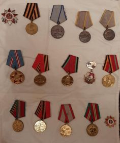 Орден и медали