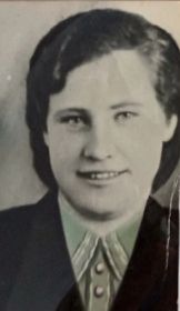 Перцева(Могутина) Анна Петровна. 1944 год.