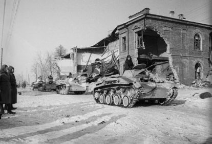 Танк Т-60, материальная часть 170 танковой бригады.