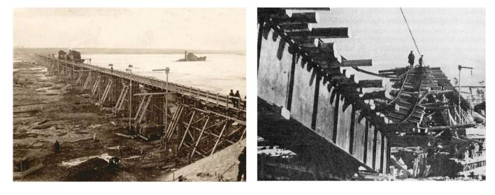 Ремонт железнодорожных мостов во время Великой Отечественной войны