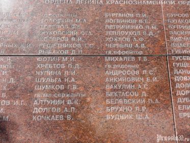 Мемориал 1200. Здесь похоронен Теплоухов В.Д.