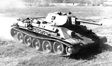Т-34, советский средний танк, в т.ч. материальная часть 37 гвардейского танкового полка.