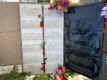 Мемориал ВОВ в с. Ларино, Челябинская область
