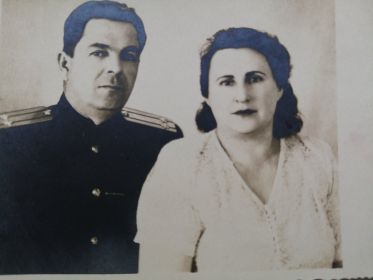 Дометий Иванович Бенеско с супругой Верой Константиновной Бенеско (Филимоновской)