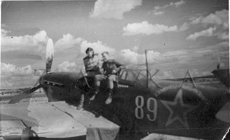 513 иап. Истребитель Як-9М с бортовым номером 89.