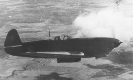 Як-9, советский одномоторный самолёт истребитель-бомбардировщик, в т. ч. материальная часть 156 гвардейского истребительного авиационного Львовского Краснознамённого полка.