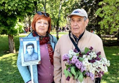 Корневы сын Анатолий Петрович и внучка Светлана