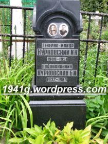 Захоронение: РОССИЯ, Тульская область, г. Тула, Всехсвятское кладбище.