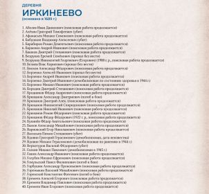 Книга Памяти Богучанского района