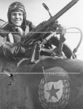 Воздушный стрелок экипажа гвардии старшина БЕКЕТОВ А. П. (1920 - 21.05.1943).