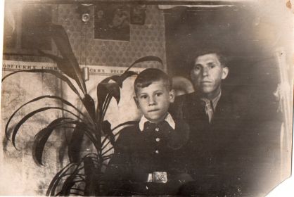 Егоров Николай со своим сыном Николаем.