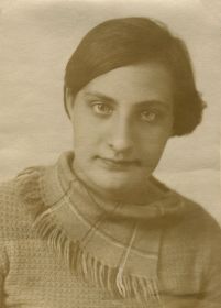 Чулкова Мария Васильевна. 1940 год.