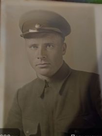 Довоенный армейский снимок БЛЯБЛИНА Степана Павловича (предположительно 1939 год)