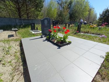 Могила Чиркина Александра Петровича на Светловском городском кладбище