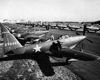 Самолёты - истребители Р-63 «Кингкобра» (Bell P-63A-10-BE «Kingcorba»), которые в т. ч. перегонялись 3 перегоночным авиационным полком.