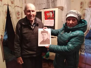 Михайлов Василий Иванович получил полную информацию о судьбе  брата и увидел фотографию