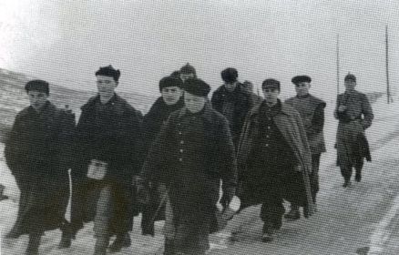 Советские военнопленные в Норвегии.