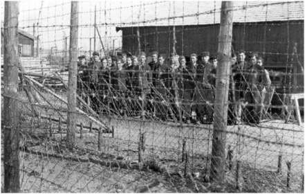 Советские военнопленные в Stalag 303 Лиллехаммер (Lillehammer), близ г. Тромсё (Tromsø), Норвегия.