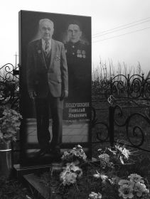 Место захоронения Подушкина Н.И. Курская область, Медвенский район кл. д. Тарусовка