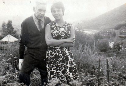 Бабин Михаил Андреевич с дочерью Ларисой