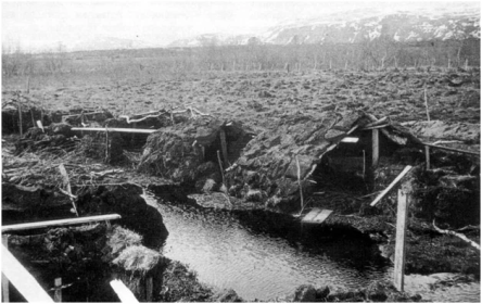 Stalag 303 Лиллехаммер (Lillehammer), отделение близ г. Тромсё (Tromsø), Норвегия.