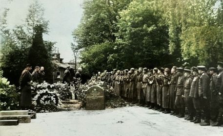 02 мая 1945г. г.Вена. Похороны капитана Дубчук С.В.