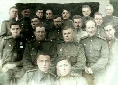 1943г. командование 53 батальона