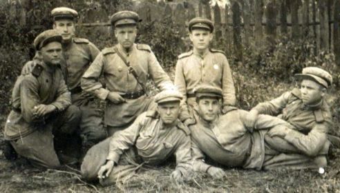 Бойцы 258-й отдельной кабельно-шестовой роты, Рава-Русская, 11 сентября 1944 года