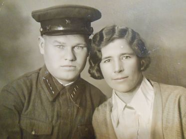 С женой Пелагеей