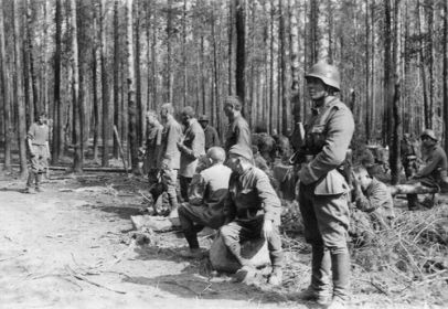 Stalag II B Хаммерштайн (Hammerstein/Schlochau), военный округ II - Штеттин (Stettin). Советские военнопленные.