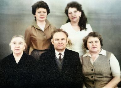 Семья Сергея Алексеевича Федорова, 1973 г.