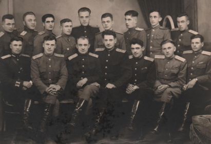 Офицерский состав 36 ОГМД (Румыния)
